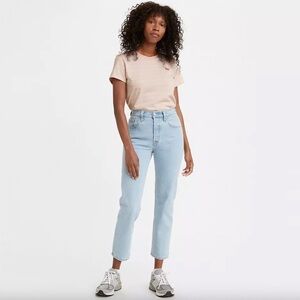 Levi's - 501 Crop Jeans - Samba Blues - Blue
